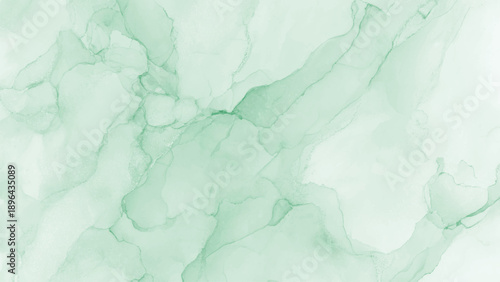 Mint green abstract watercolor texture background design element