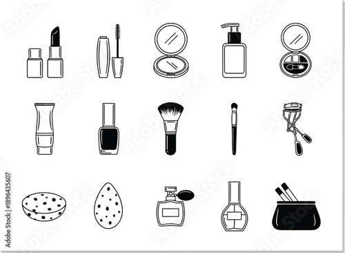 Makeup and beauty products for a stunning look