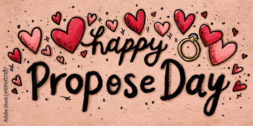 happy propse day concept for feb 2026