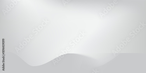 3D Architectural Design. Gallery Interior With Empty Wall. EPS10 Vector