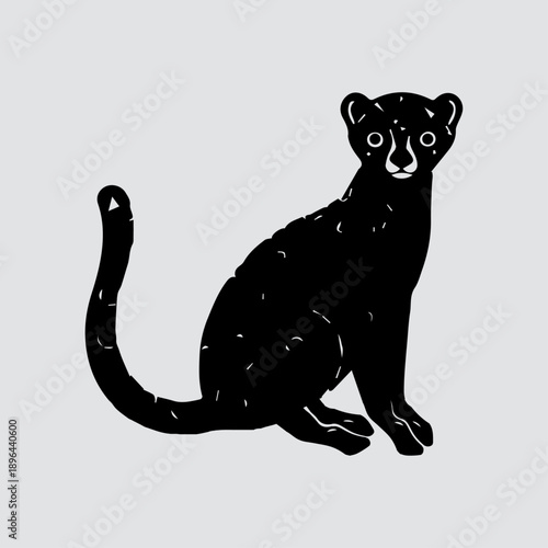 Powerful Bengal tiger in jungle