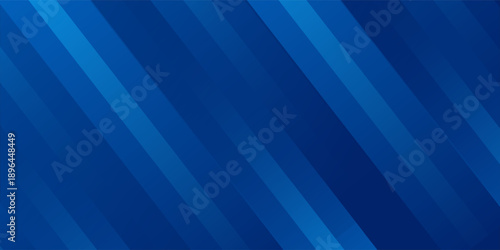 Abstract blue background with glowing geometric lines. Modern blue gradient square shape design. Futuristic technology concept. Suit for brochure,