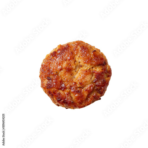 Home-cooked Potato Dish is Served on a White Plate During Dinner Time in a Si...