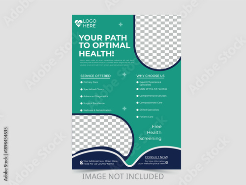 Modern Medical Flyer Template