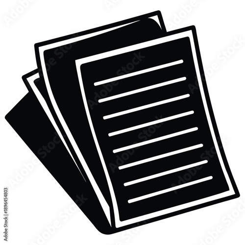 accounting vector icon on white background