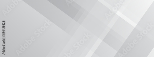 Minimalist Geometric Abstract Background in Light Gray Tones