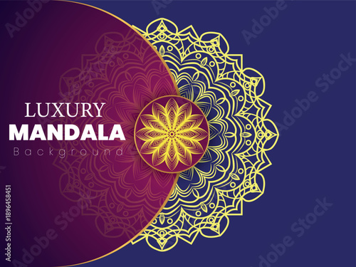 Luxury Golden Mandala Background