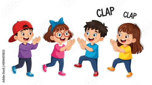 Kids Playing and Having Fun Together