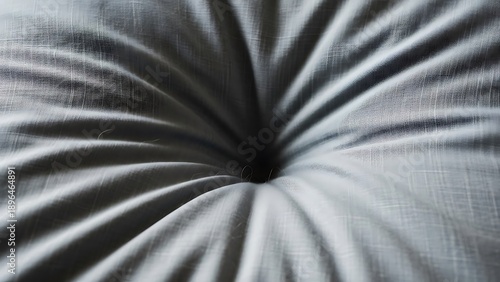 Gray Fabric Texture with Pleats.