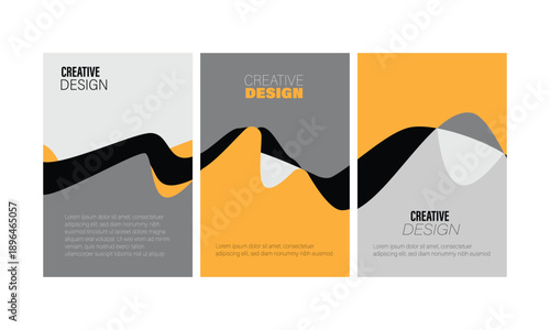creative and modern template design for flyer, cover and poster for office, business, sports and other event