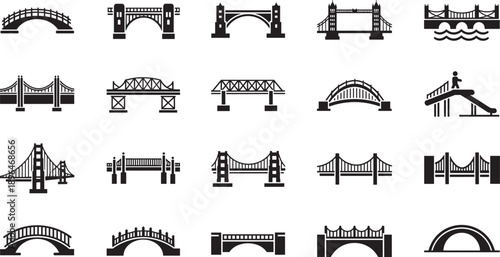 Black and white dump truck silhouette isolated on white background representing heavy machinery, industrial transport, construction equipment, logistics services, and civil engineering project work.