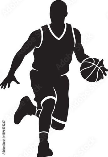 Basketball Player Silhouette