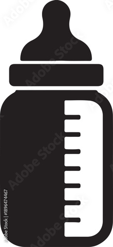 Baby Bottle Silhouette