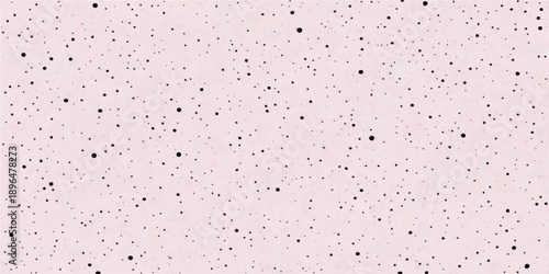 Seamless vintage pink fabric texture wallpaper design featuring an abstract pattern of light polka dot bubbles and water drops on a retro paper backdrop