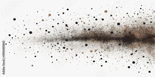 Transparent rain drops and liquid droplets create an abstract blue texture on the wet glass surface of a window with clean condensation patterns against a white sky