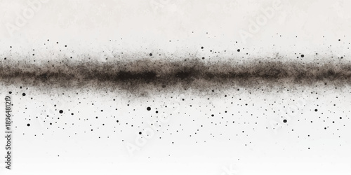 Transparent raindrops and liquid droplets create an abstract blue texture on a clean glass window surface against a white sky