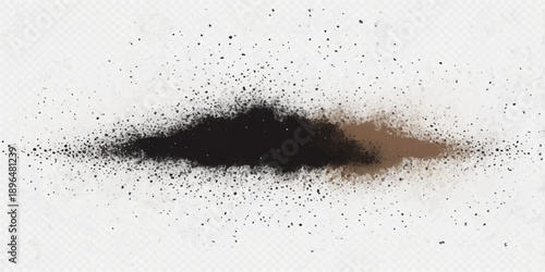 Abstract black and white paint texture featuring wet raindrops and bubbles on a glass window surface with a grunge liquid pattern