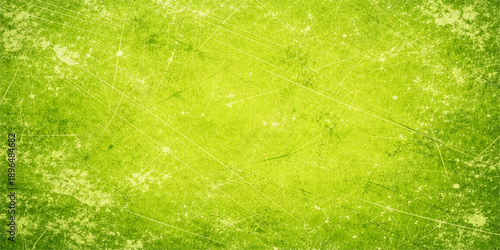 An abstract nature backdrop featuring a vintage green grass texture with artistic paint patterns and fresh water drops on an aged paper surface design