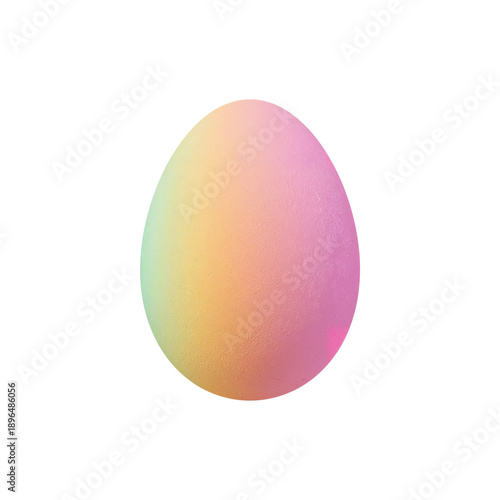 Pink Egg Shape Sits on a Flat Surface in a Simple Setting During Daylight Hours