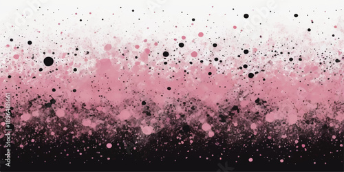 A watercolor illustration of pink rain drops on a window features a grunge texture and liquid splash pattern for an artistic wallpaper backdrop