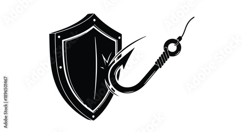 Shield protected from fishing hook