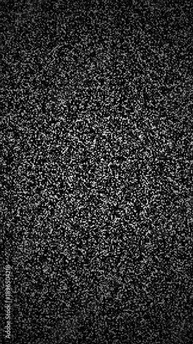 Static switch on. turn off tv screen, white noise fades into silence. Ideal for depicting turning off technology or relaxing atmosphere. 