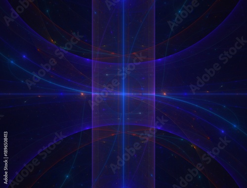 Imaginatory fractal abstract background Image
