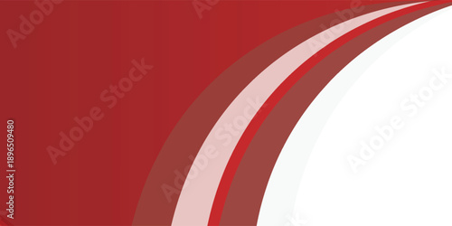 red gray abstract wave background for corporate banner, business presentation, poster, journal cover. eps10