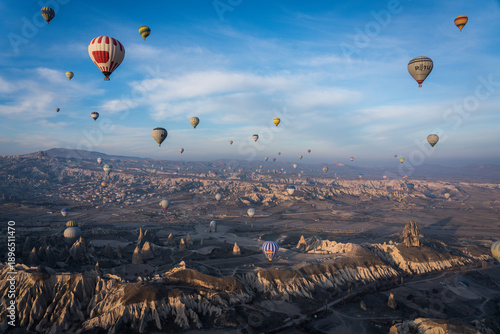 Cuadro en lienzo Cappadocia, Turkey Kapadokya Türkiye Hot Air Balloon Ride, Hot Air Balloon, Ball