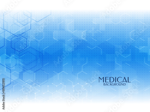Abstract medical research concept scientific background