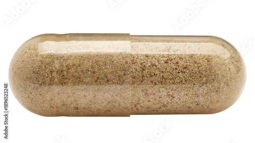 Capsule, Pill, Vitamin, isolated, full depth of field