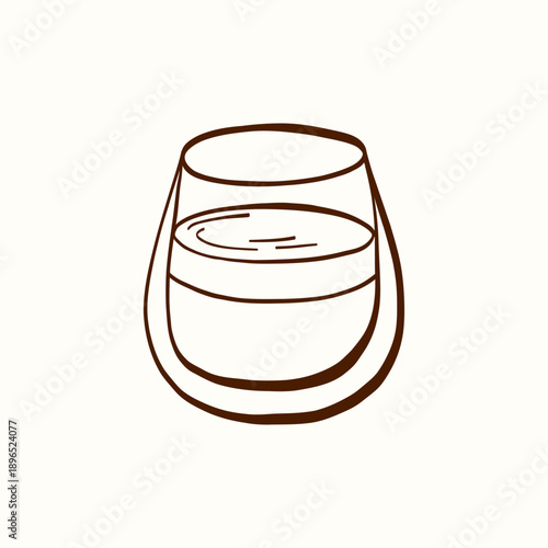 Vintage-style coffee illustration showing espresso, cappuccino, latte, americano . Works well for cafe posters, coffee stickers, and menu highlights