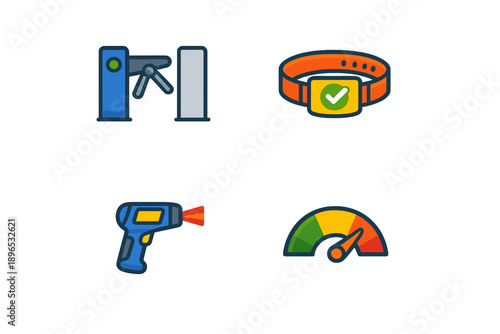 Different tools for security and monitoring processes in various settings through various devices and their functionality for safety checks