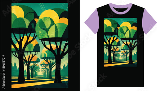 T-Shirt Design trendy print, print for streetwear, print for t-shirts and hoodies