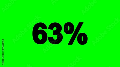 4K Loading Bar Animation from 0 to 100 Percent – Progress Overlay on Video Background, Perfect for UI/UX Projects.