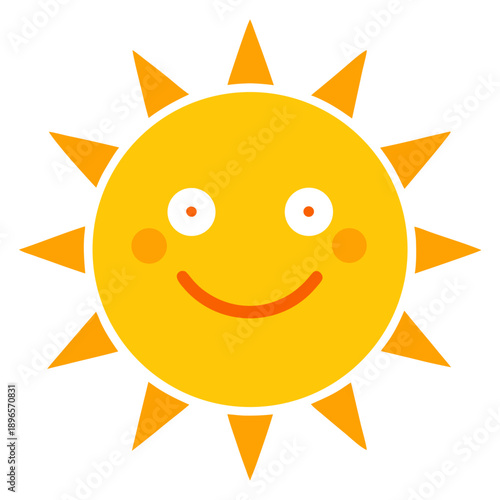 sun cartoon character