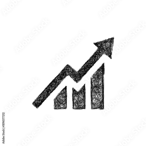 Sketch momentum up logo design