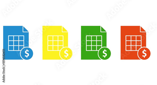 Various people pushing shopping carts with graphs and stars, icons mix sheet style, vector illustration