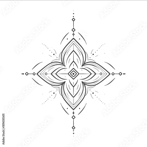 a simple line drawing of a galaxy medival tattoo on a white background simple design vector style complex shapes ultrahigh definition high resolution sharp fo