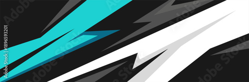 Vector car sticker wrap design. Graphic abstract line racing background kit design for vehicles, race cars, rallies, adventures, and liveries.