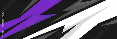 Vector car sticker wrap design. Graphic abstract line racing background kit design for vehicles, race cars, rallies, adventures, and liveries.