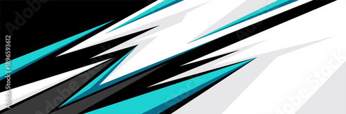 Vector car sticker wrap design. Graphic abstract line racing background kit design for vehicles, race cars, rallies, adventures, and liveries.