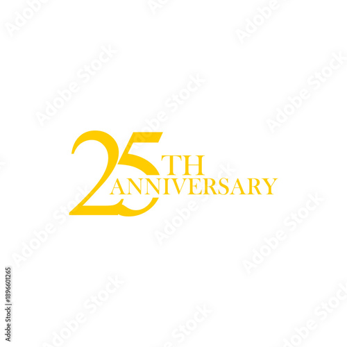 anniversary logo design, commemorative design, gold, elegant, decoration, happy, element, business, celebrating, vector, greeting, template, birthday, congratulation, symbol, year