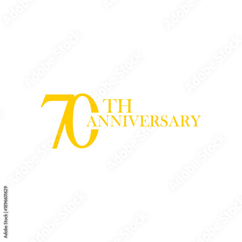 anniversary logo design, commemorative design, gold, elegant, decoration, happy, element, business, celebrating, vector, greeting, template, birthday, congratulation, symbol, year