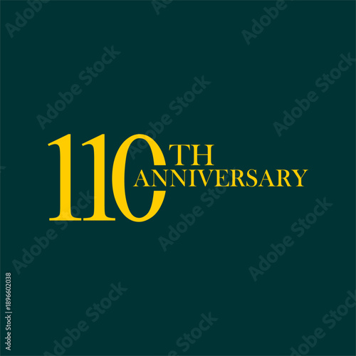 anniversary logo design, commemorative design, gold, elegant, decoration, happy, element, business, celebrating, vector, greeting, template, birthday, congratulation, symbol, year