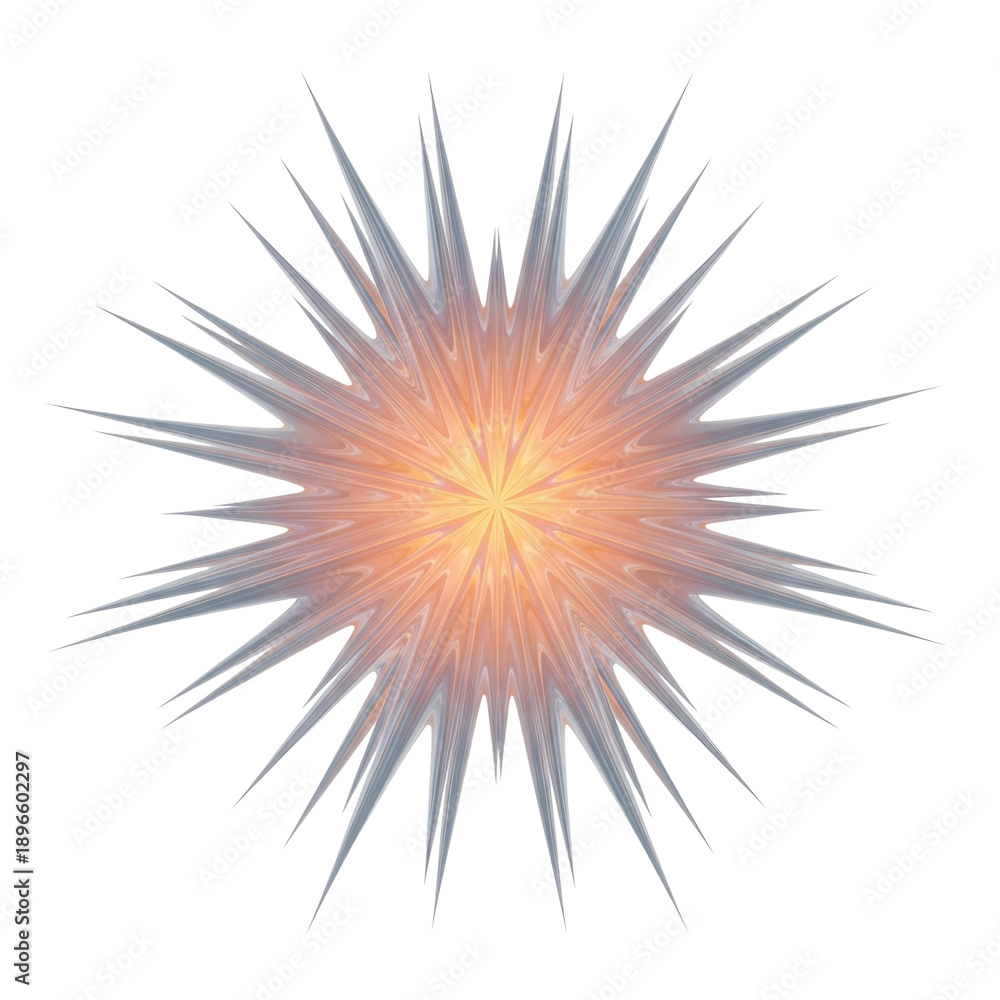 Fototapeta premium Abstract starburst design with radial pattern