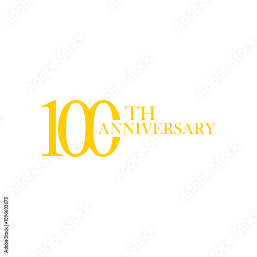 anniversary logo design, commemorative design, gold, elegant, decoration, happy, element, business, celebrating, vector, greeting, template, birthday, congratulation, symbol, year