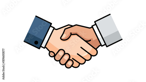 Handshake partnership agreement business deal