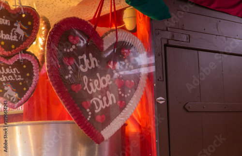 Lebkuchenherzen Ich liebe dich Mein Schatz