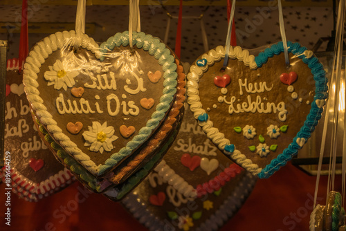 Bayerische Lebkuchenherzen